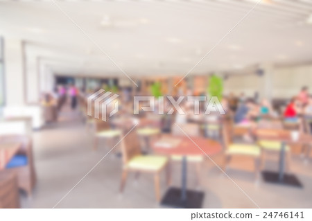 Abstract blur restaurant background Abstract blur restaurant background 24746141