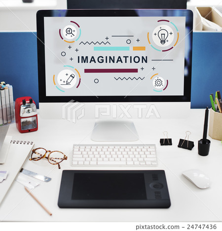Design Creative Imagination Ideas Graphic Concept 24747436