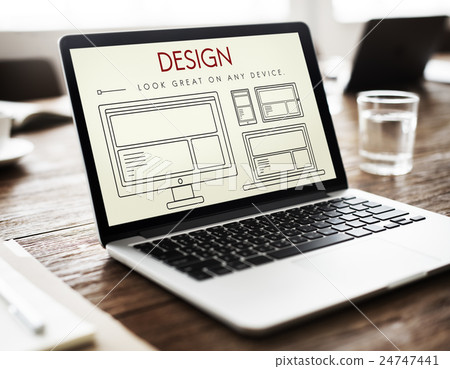 Responsive Design Layout Connection Content Concept 24747441