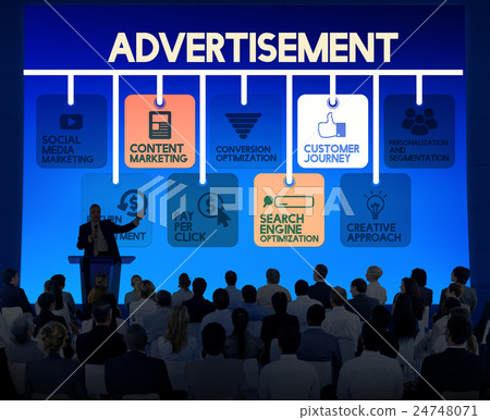 Advertisement Online Marketing Commerce Concept Advertisement Online Marketing Commerce Concept 24748071