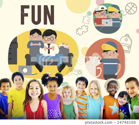 Fun Lifestyle Happiness Hobby Concept Fun Lifestyle Happiness Hobby Concept 24748108