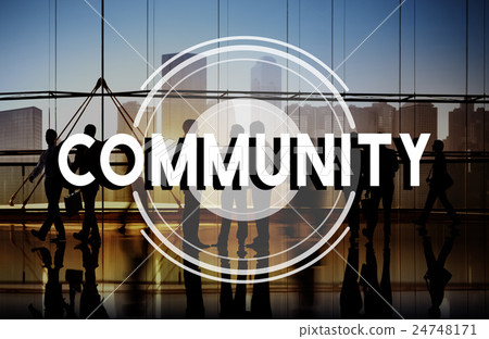 Community Connection Communication Society Unity Concept 24748171