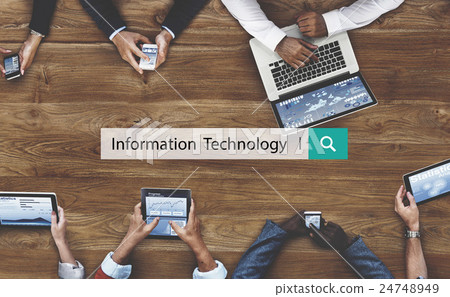 Information Technology Computer Data Electronic Concept 24748949