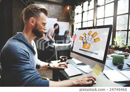 Data Backup Files Online Database Storage Concept 24749468