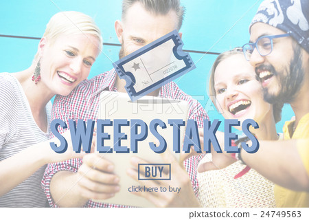 Sweepstakes Chance Betting Gambling Lottery Win Concept Sweepstakes Chance Betting Gambling Lottery Win Concept 24749563