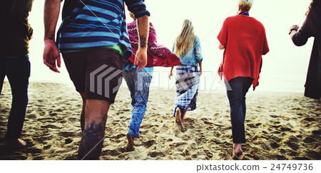 Summer Beach Friendship Holiday Vacation Concept 24749736