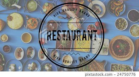 Restaurant Bistro Culinary Food Kitchen Cafeteria Concept 24750776