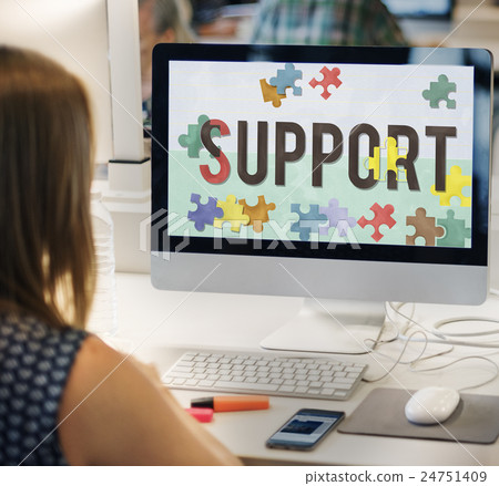 Support Aid Assistance Coaching Collaboration Concept Support Aid Assistance Coaching Collaboration Concept 24751409