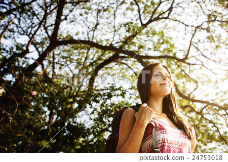 Wanderlust Traveler Lifestyle Nature Trip Concept Wanderlust Traveler Lifestyle Nature Trip Concept 24753018