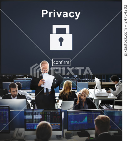 Privacy Private Secret Security Protection Concept Privacy Private Secret Security Protection Concept 24754202