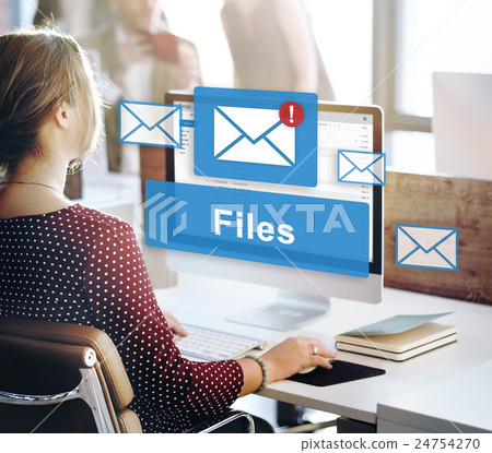 Files Attachment Email Online Graphics Concept Files Attachment Email Online Graphics Concept 24754270