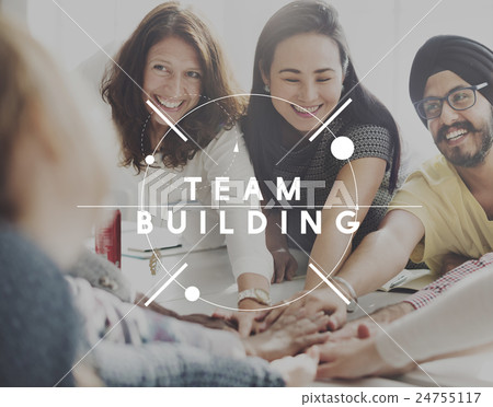 Team Building Spitit Teamwork Unity Concept Team Building Spitit Teamwork Unity Concept 24755117