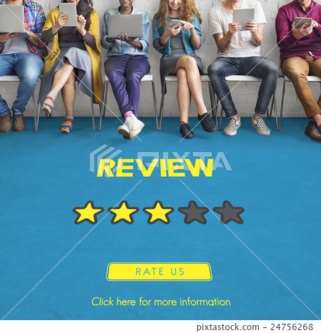 Customre Feedback Comment Vote Review Results Concept 24756268