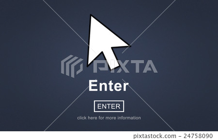 Enter Online Join Website Technology Concept Enter Online Join Website Technology Concept 24758090