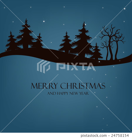 Beautiful Christmas night Beautiful Christmas night 24758154