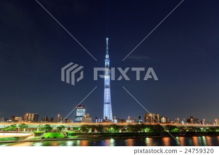 Tokyo Sky Tree Disaster Day Special Tight Up White 24759320
