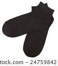 Pair of socks. Isolated on a white background. 24759842