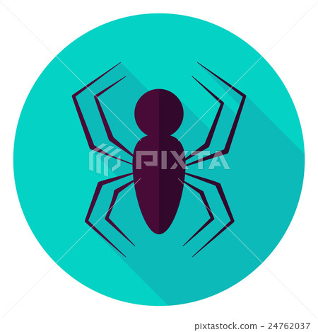 Spider Circle Icon Spider Circle Icon 24762037