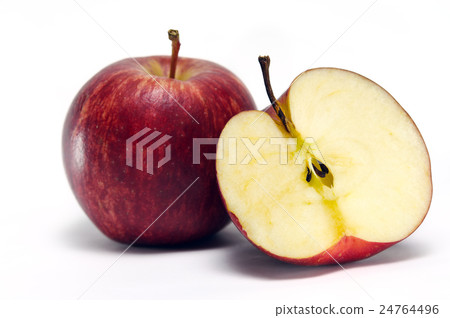 Apple fruit isolated on white background 24764496