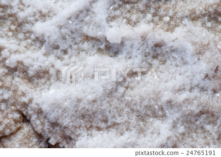 Dry salt lake bottom full of texture. 24765191