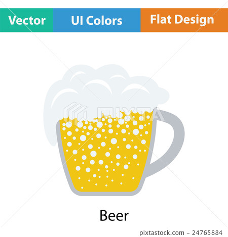 Mug of beer icon Mug of beer icon 24765884