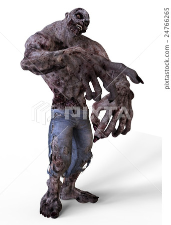 3D Illustration Zombie Monster 24766265