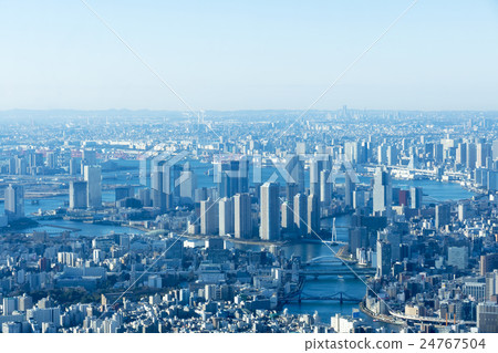 Tokyo Cityscape Landscape Overall cityscape Tsukishima Rainbow Bridge Shinagawa Pier Harumi Shibaura Tsuyuki Kachidoki Tokyo Cityscape Landscape Overall cityscape Tsukishima Rainbow Bridge Shinagawa Pier Harumi Shibaura Tsuyuki Kachidoki 24767504