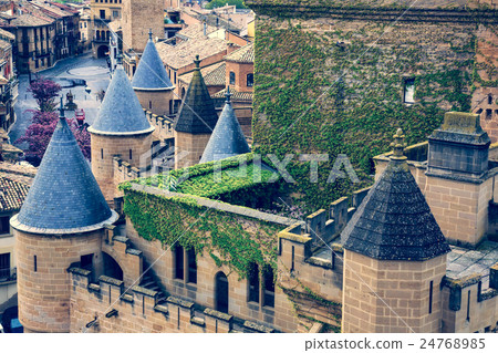 Towers of Palacio Real de Olite. Navarre Towers of Palacio Real de Olite. Navarre 24768985