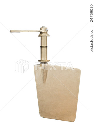 Marine keel isolated on white background 24769050