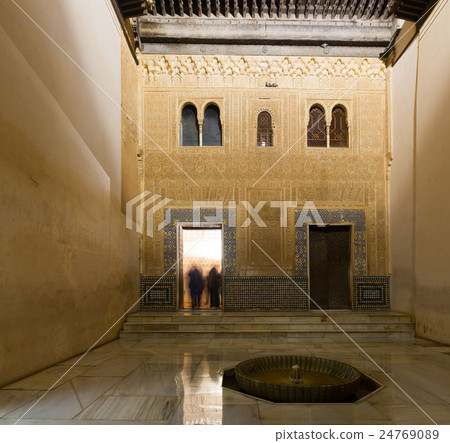 Courtyard of Gilded Room at Comares Palace, Alhambra 24769089