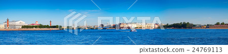 Panoramic view from Neva river 24769113