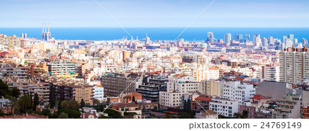Barcelona in sunny day. Spain Barcelona in sunny day. Spain 24769149