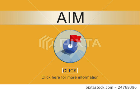 Aim Goal Inspiration Solution Strategy Target Concept 24769386