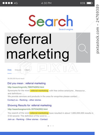 Referral Marketing Consumer Identity Recommend Concept Referral Marketing Consumer Identity Recommend Concept 24769389