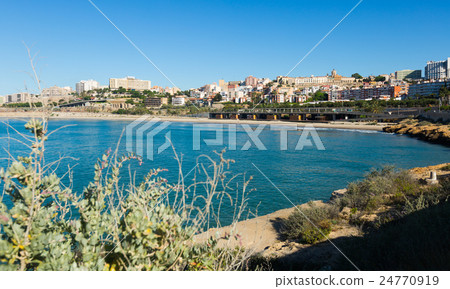 Coast of Tarragona in spring Coast of Tarragona in spring 24770919