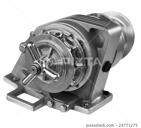 New boat windlass for anchoring close up New boat windlass for anchoring close up 24771275