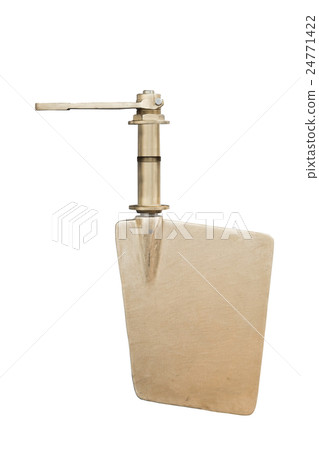 Marine keel isolated on white background Marine keel isolated on white background 24771422