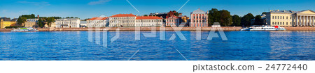 Panoramic view of St. Petersburg. Vasilyevsky Island 24772440