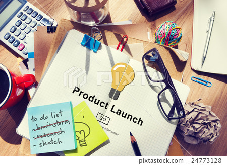 New Product Launch Marketing Commercial Innovation Concept New Product Launch Marketing Commercial Innovation Concept 24773128