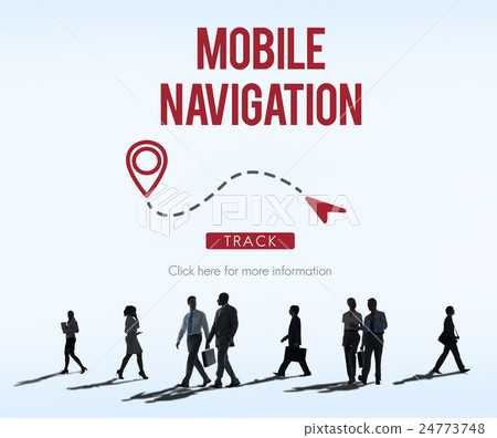 Navigation GPS City Locator Explore Concept 24773748