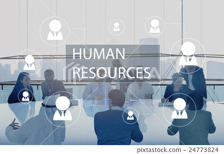 Human Resources Business Profession Graphic Concept 24773824