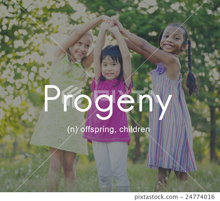 Progeny Children Generation Juvenile Young Kids Concept 24774016