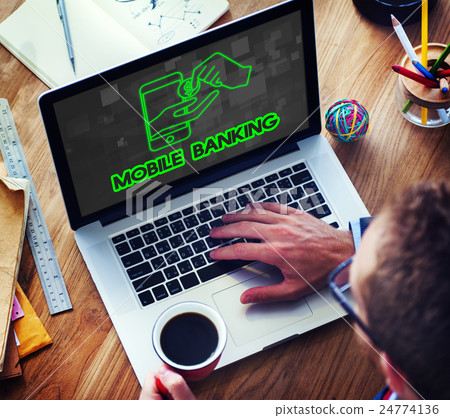 Payment Banking Transaction Accounting E-Bankingt Concept 24774136