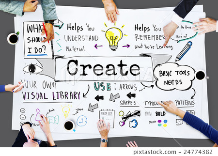 Create Design Ideas Imagination Invention Skill Concept Create Design Ideas Imagination Invention Skill Concept 24774382