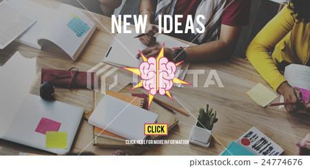 Ideas Brainstorming Vision Innovation Think Big Concept 24774676