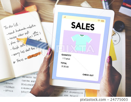 Sales Commerce Income Profit Margin Retail Sell Concept Sales Commerce Income Profit Margin Retail Sell Concept 24775003