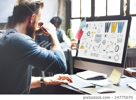 Www Website Internet Online Connection Concept Www Website Internet Online Connection Concept 24775070