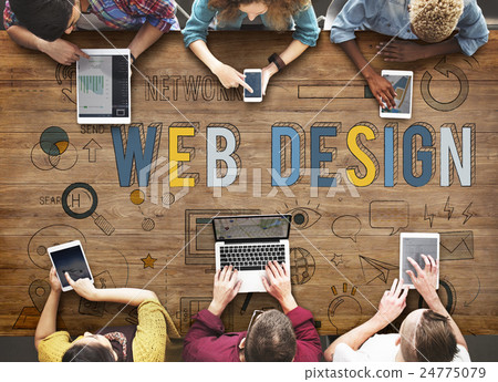 Web Design Technology Browsing Programming Concept Web Design Technology Browsing Programming Concept 24775079