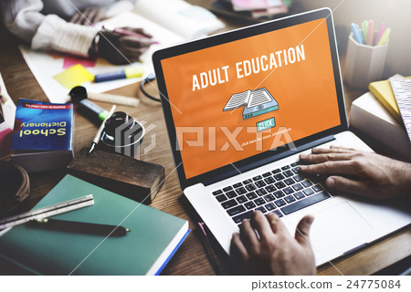 Adult Education Advisory Age Limit Blocked Concept Adult Education Advisory Age Limit Blocked Concept 24775084
