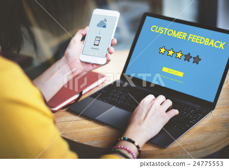Customre Feedback Comment Vote Review Results Concept Customre Feedback Comment Vote Review Results Concept 24775553